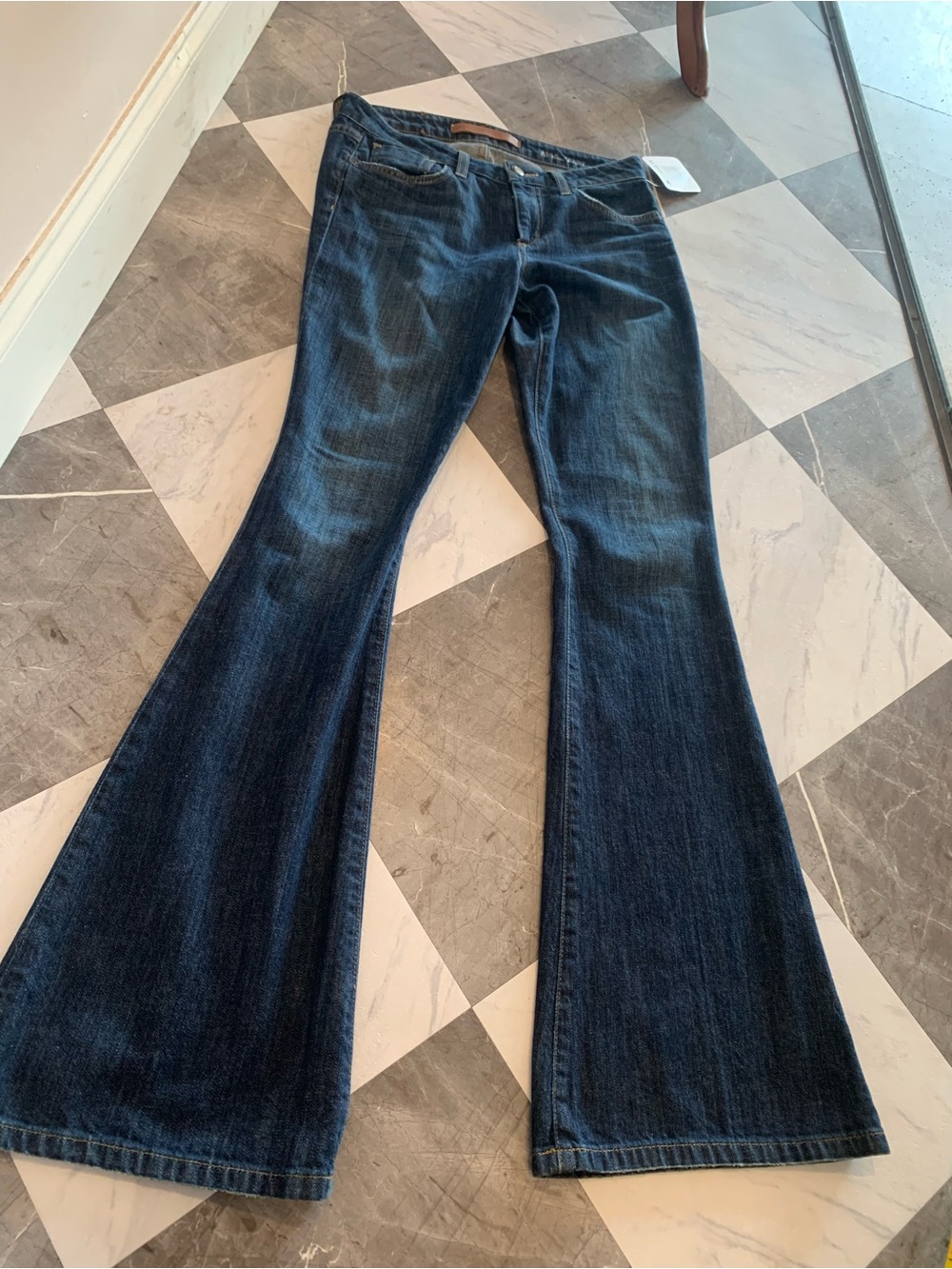 Joe's Jeans Dark Indigo Flare Jeans